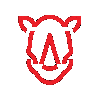 RhinoGNA business ray industrial rhino Sticker