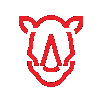 RhinoGNA business ray industrial rhino Sticker