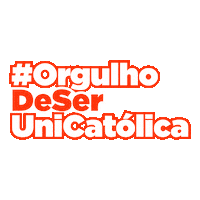 Uni Quixada Sticker by Unicatólica