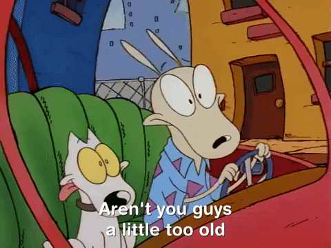 rockos modern life nicksplat GIF