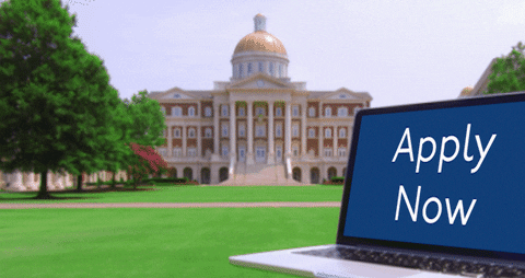 College Application GIF by Christopher Newport University