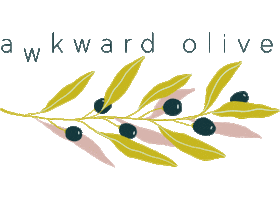 Awkward Olive Branch Sticker by McMinnville Economic Development Partnership