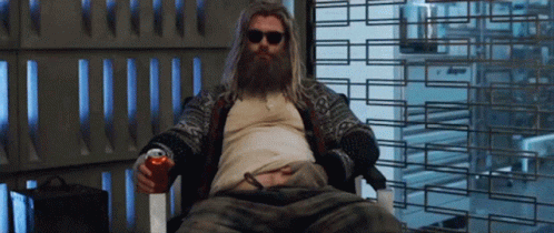 Avengers Fat Thor GIF by swerk