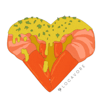 Heart Prawns Sticker by Locavore PH