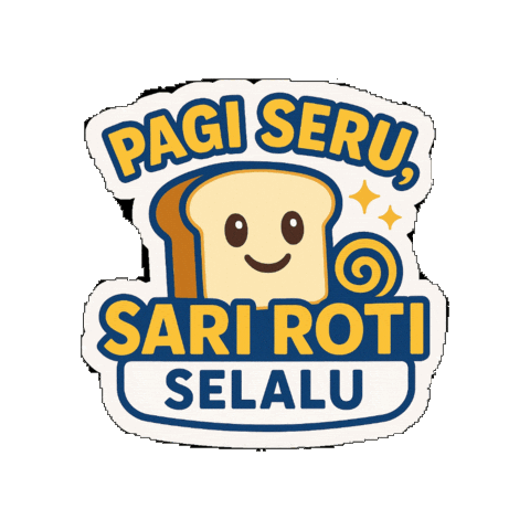 SARIROTIROTINYAINDONESIA giphygifmaker roti sarapan sari roti Sticker