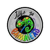 Ilhadocamaleao Sticker by Camaleão