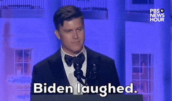"Biden laughed."