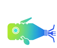 PlasticFisherman fish swimming trash plasticfree Sticker