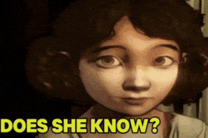 The Walking Dead Game Idk GIF