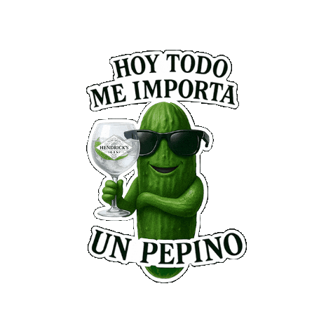 aguitadelimon_mx verano gin pepino refrescate Sticker