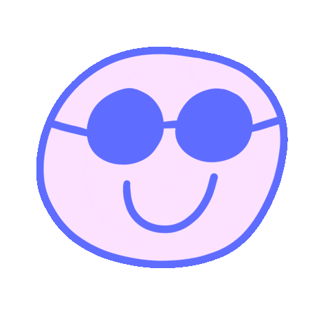 Feeling Good Face Sticker