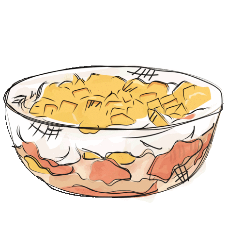 SucredeNadasa giphyupload dessert fruits bakery Sticker
