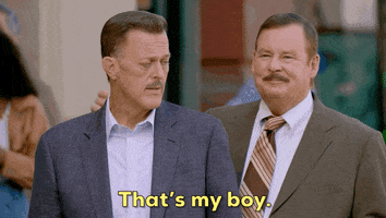 Proud Billy Gardell GIF by CBS