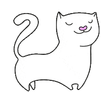 mokaroka cat crazy kitty madness Sticker