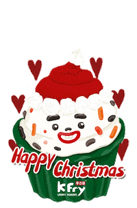 Santa Claus Love Sticker by K Fry My
