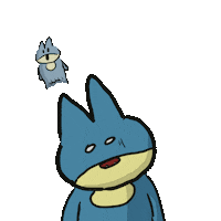 Ryowww pokemon tired 累 munchlax Sticker