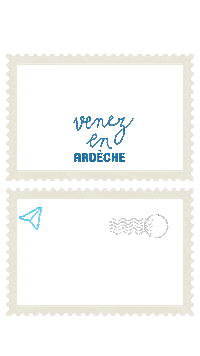 Card Vacances Sticker by Département de l'Ardèche