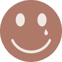 Happy Smiley Face Sticker
