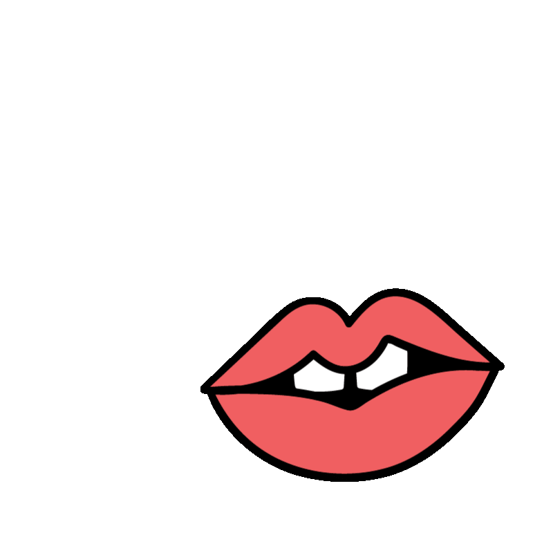 Lips Talking Sticker by needumee