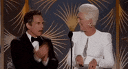 jamie lee curtis goldenglobes2019 GIF by IMDb