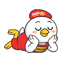 Hachi Sticker by Hara Chicken