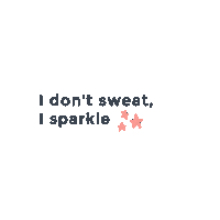 sweatshopyhotyoga sparkle yoga sweat sweaty Sticker