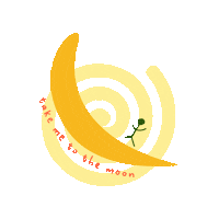Sad Moon Sticker