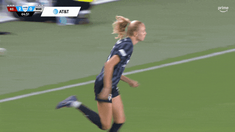 Womens Soccer Run GIF by National Women's Soccer League