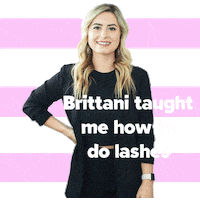 Eyelashextensions Brittanistrong Sticker by SoCal Beauty