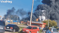 Gas Station Explodes in Novosibirsk
