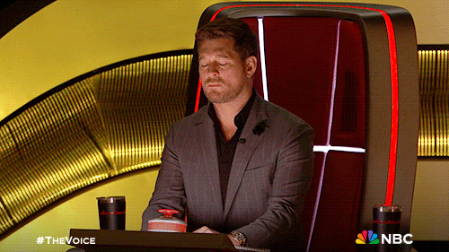 Vibing Michael Buble GIF by The Voice