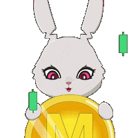 Crypto Rising Sticker by Fluffey