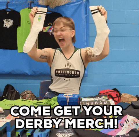 Merch GIF by Nottingham Roller Derby
