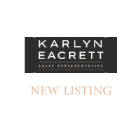 Real Estate New Listing Sticker by Karlyn Eacrett Realtors