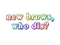 Brows Microblading Sticker by The Mojave Room