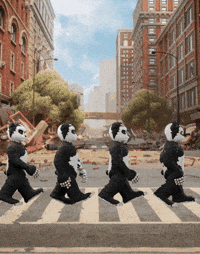 Walking Crossing GIF by Endangered Labs