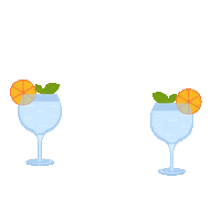 Gineration logo cheers delivery bottle Sticker