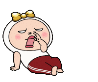 Tired Relax Sticker