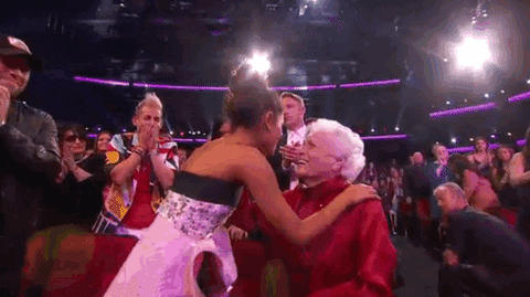 Ariana Grande Kiss GIF