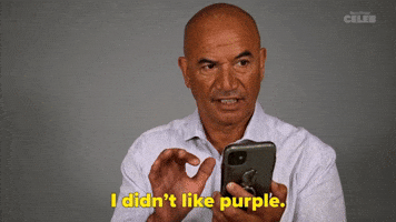 I Didn't Like Purple
