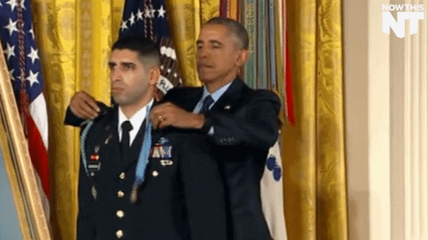 medal of honor obama GIF by NowThis 