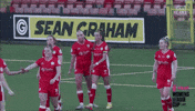 High Five Well Done GIF by Cliftonville Football Club