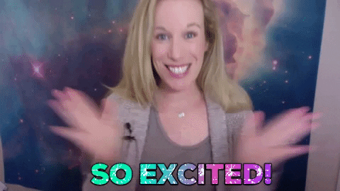 so excited kelly mirabella GIF by stellar247