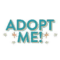 Adopt Me Sticker by Three Little Pitties Rescue