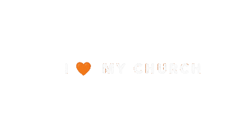 I Love My Church Sticker by Without Walls Church
