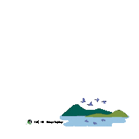 Never Give Up Hiking Sticker by The Nature Conservancy Hong Kong