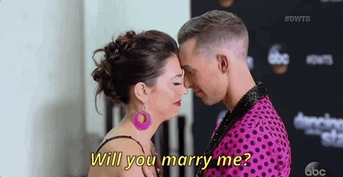 propose season 26 GIF by Dancing with the Stars