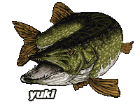 Pike Lucio Sticker by Yuki Competition