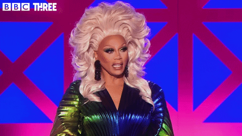 Rupauls Drag Race GIF by BBC Three