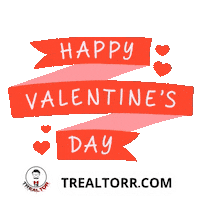 Happy Valentines Day Love Sticker Sticker by Trealtorr